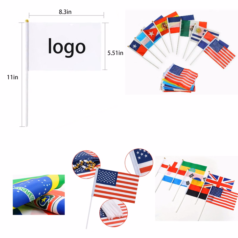 Custom Hand Waving Flags