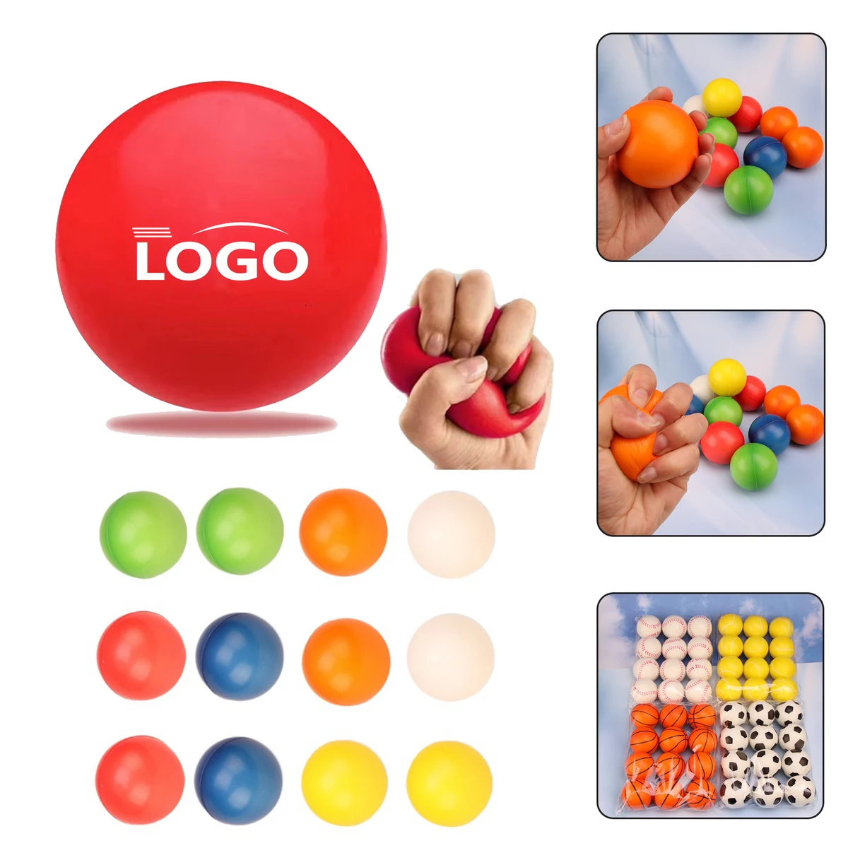 PU Foam Stress Ball for Relaxation and Entertainment 1