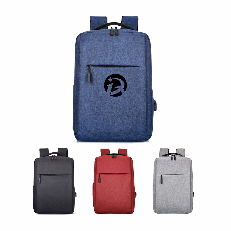 Waterproof USB charging business backpack