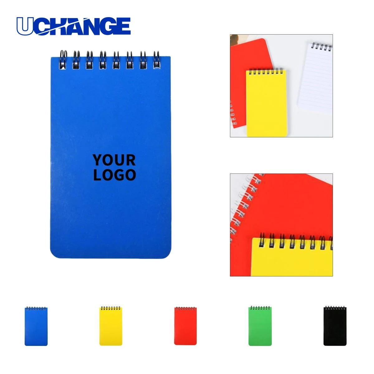 Waterproof Pocket Spiral Notebook Field Notebook with Ruler 5" x 3" 1