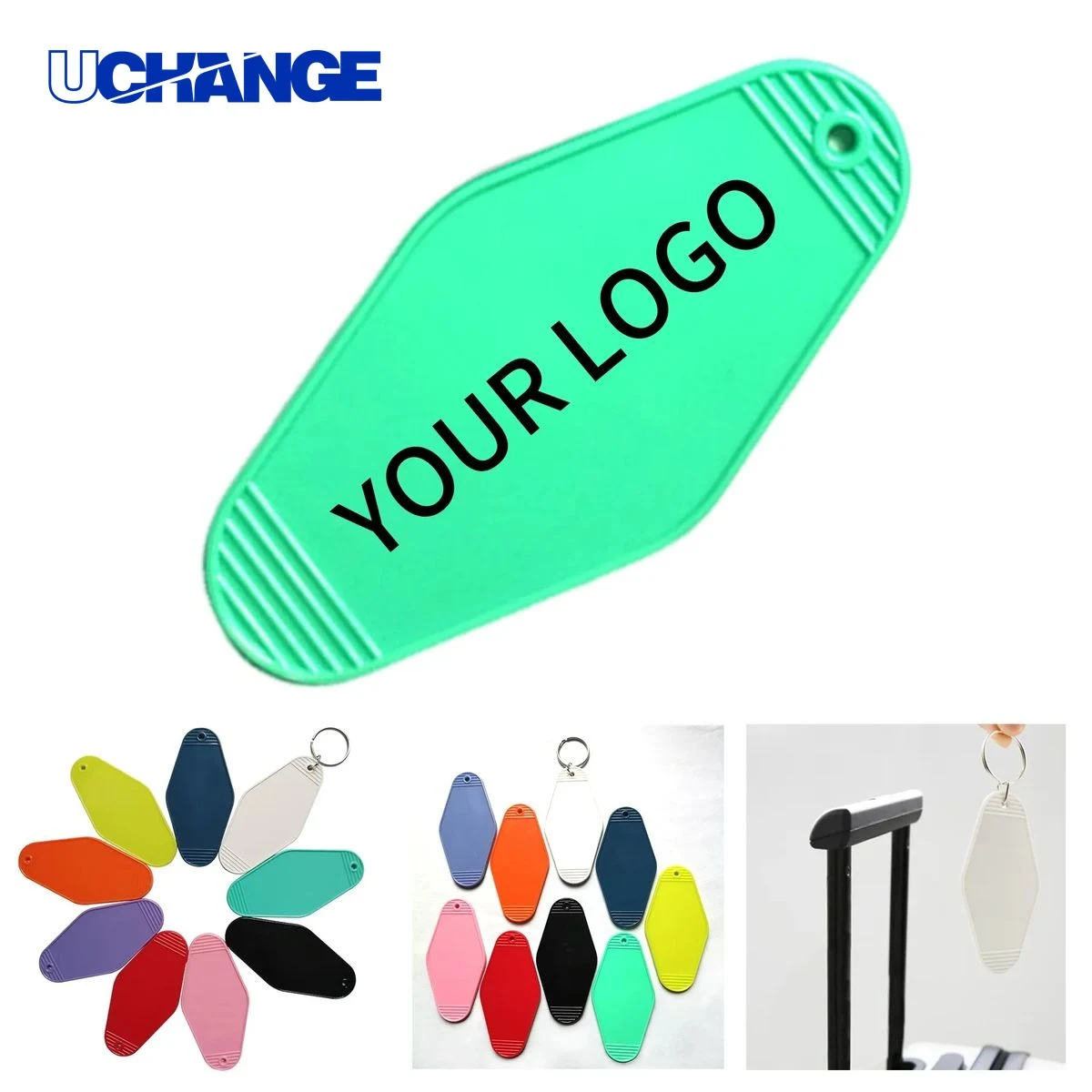 Keychain Luggage Tag Accessory for Travel Use 1