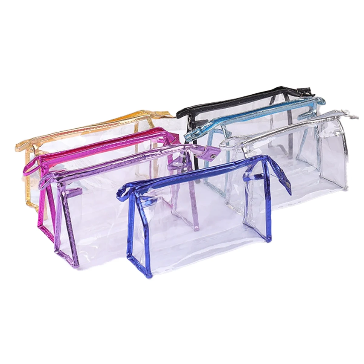 Large Capacity Clear PVC Toiletry Bag 1