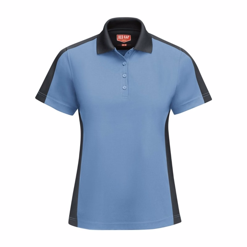 Red Kap Women's Performance Knit Two-Tone Polo - SK53