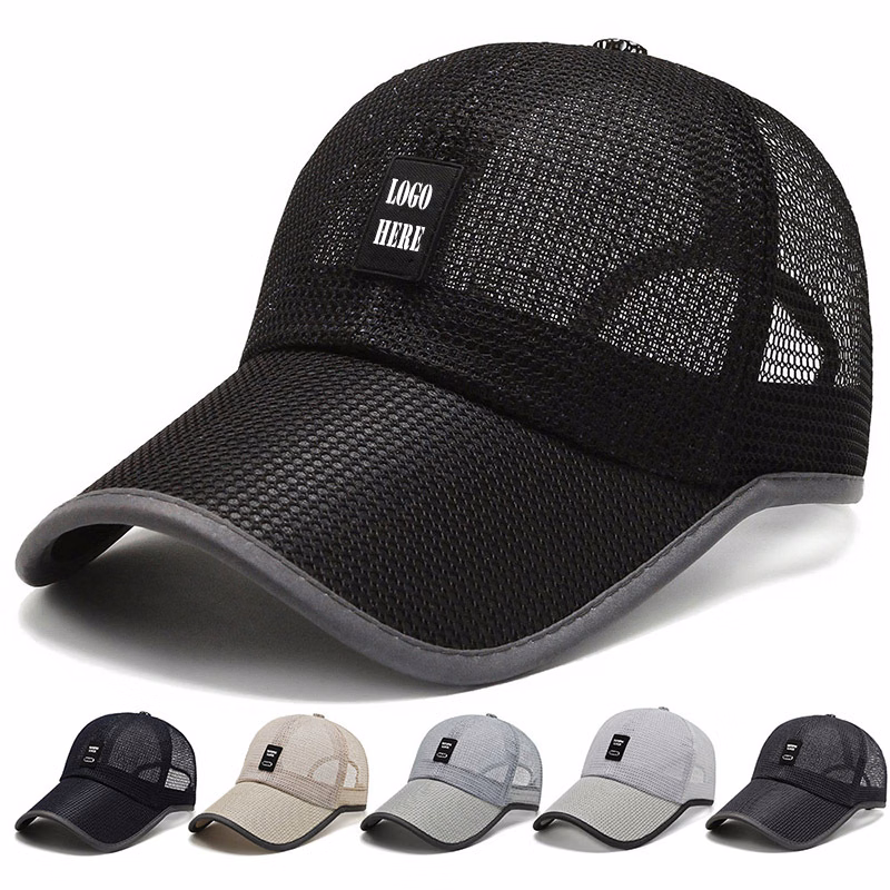 Sunscreen Mesh Cloth Breathable Baseball Cap