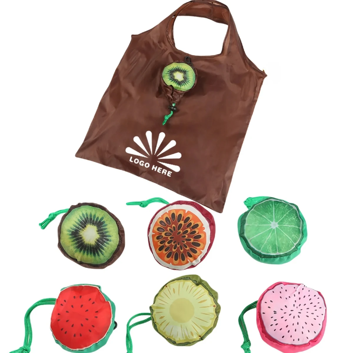 Polyester Fruit Folding Shopping Bag 1