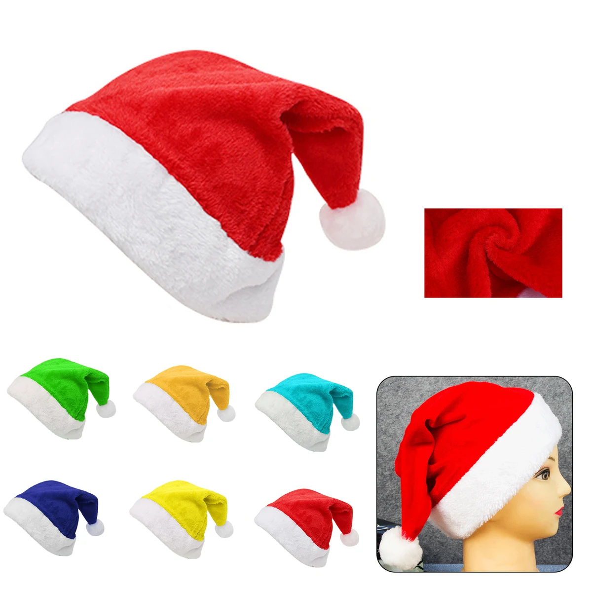 Comfortable Thick Christmas Hat 1