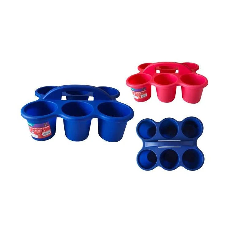 Storage Caddies 6 Hole Red/Blue 1
