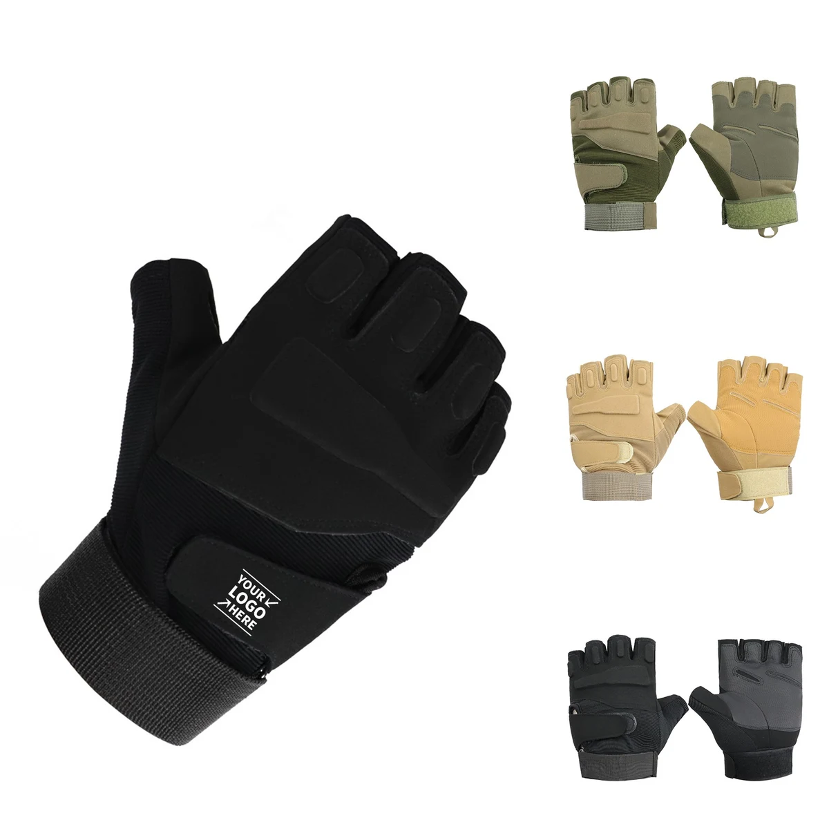 CS Half Finger Tactical Glove 1