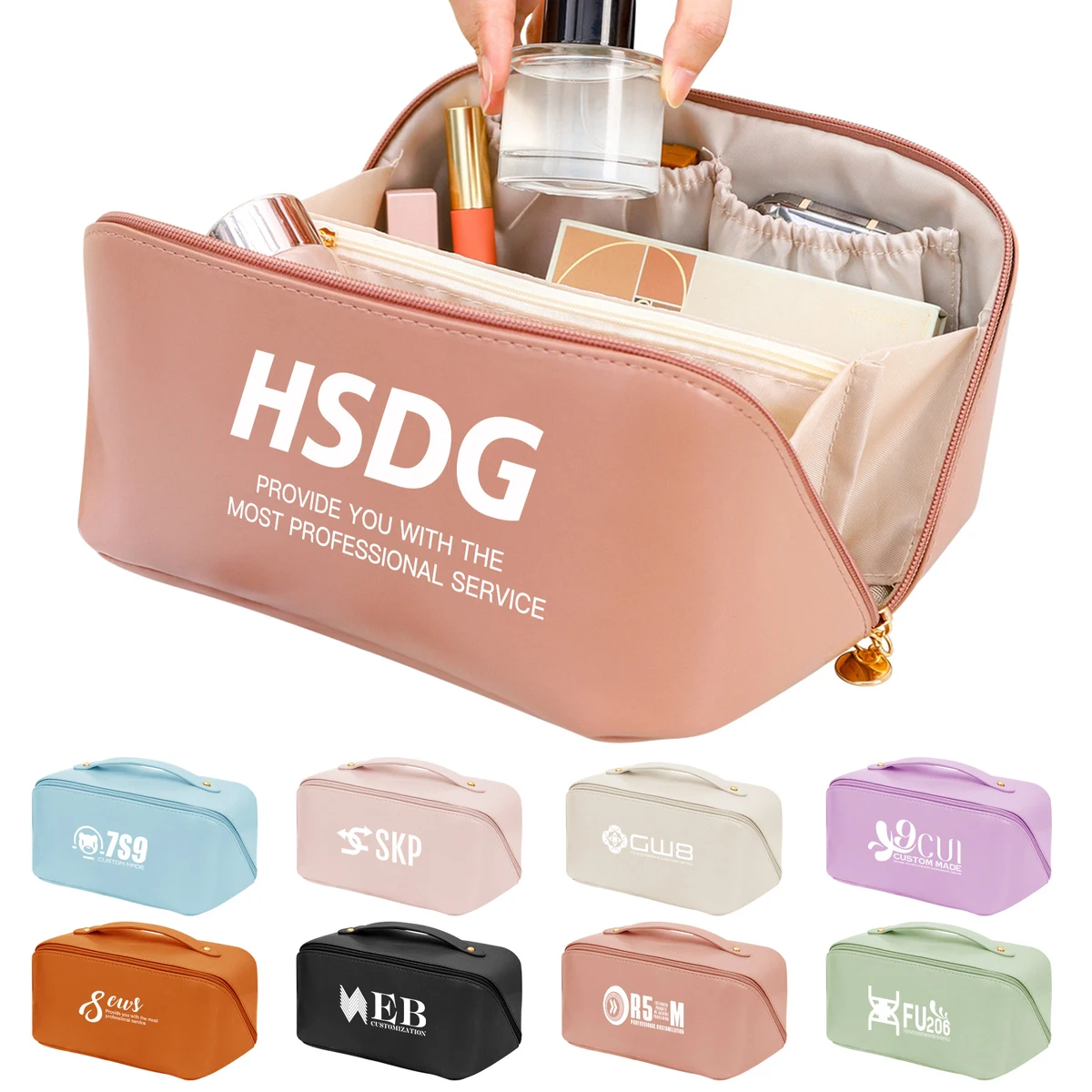 Large Capacity Travel Cosmetic Bag 1