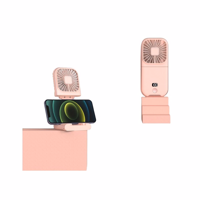 3 IN 1 Mini Fan with 3,000mAh Power Bank
