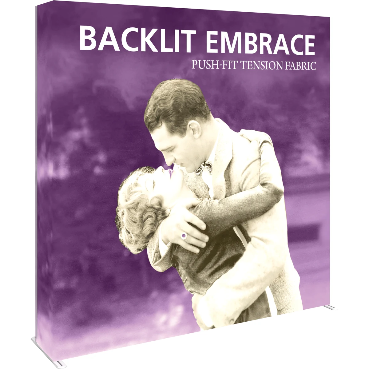 Backlit Embrace 7.5 ft. Display Double-Sided 1