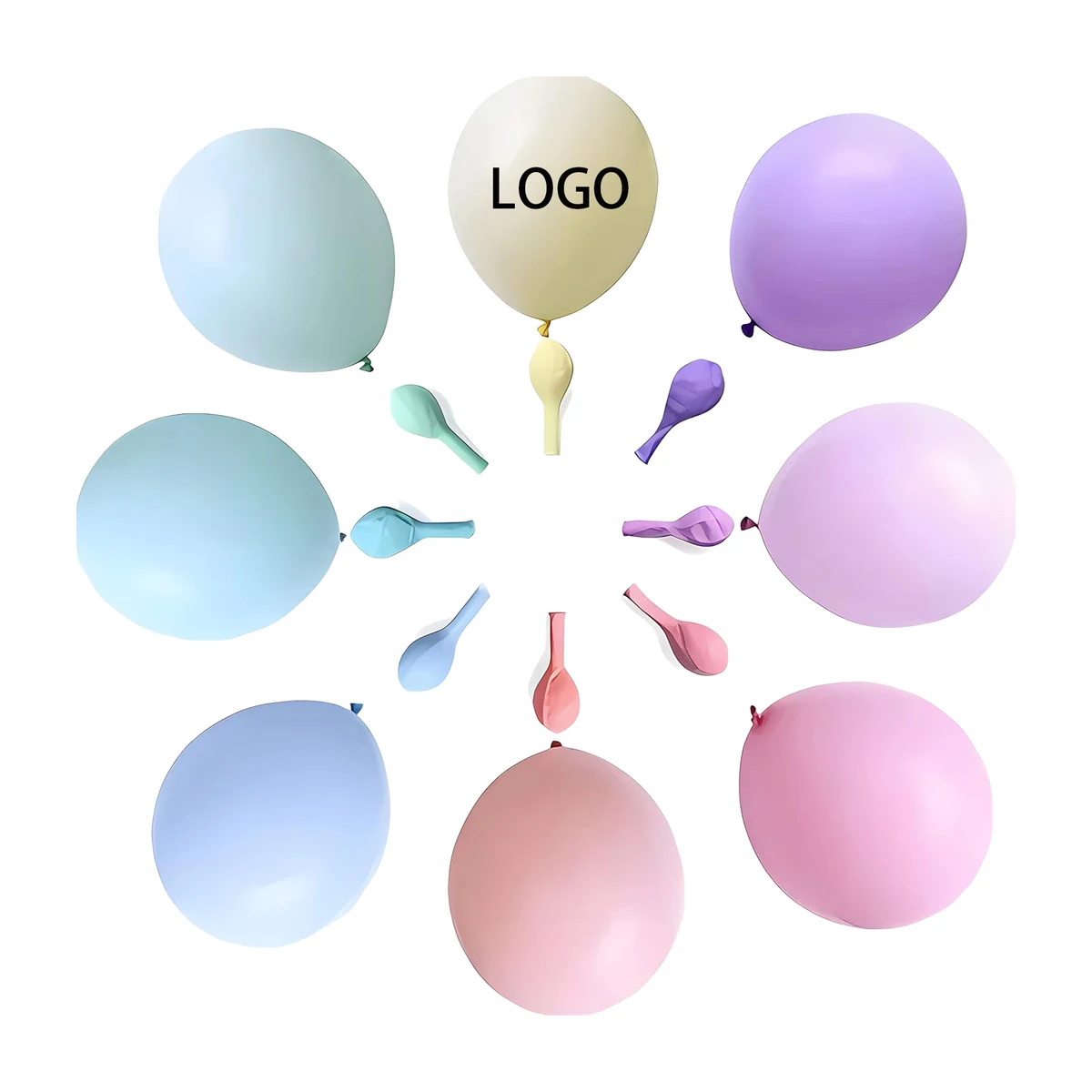 100pcs 9.5" Holiday Decorations Latex Balloon 1
