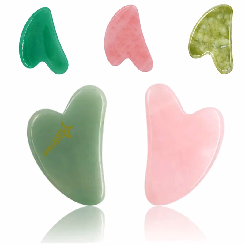 Gua Sha Therapy Massage Tool Natural Jade