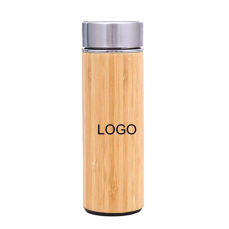 12oz Eco Friendly Bamboo Water Bottle