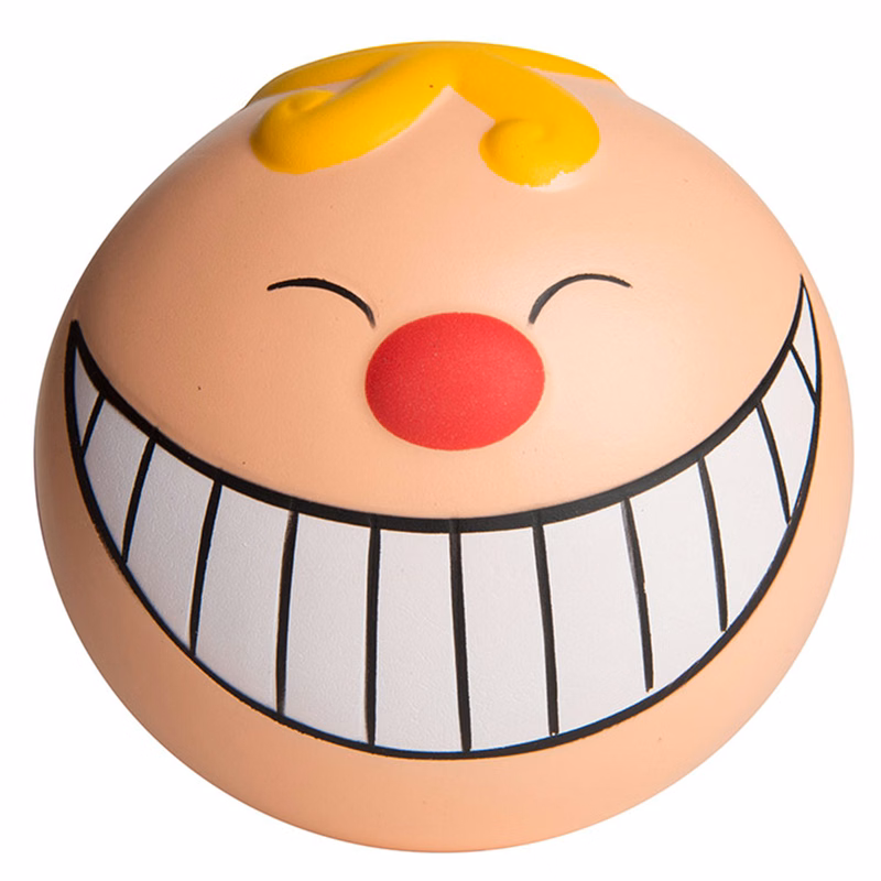 Funny Face with Smile Stress Reliever