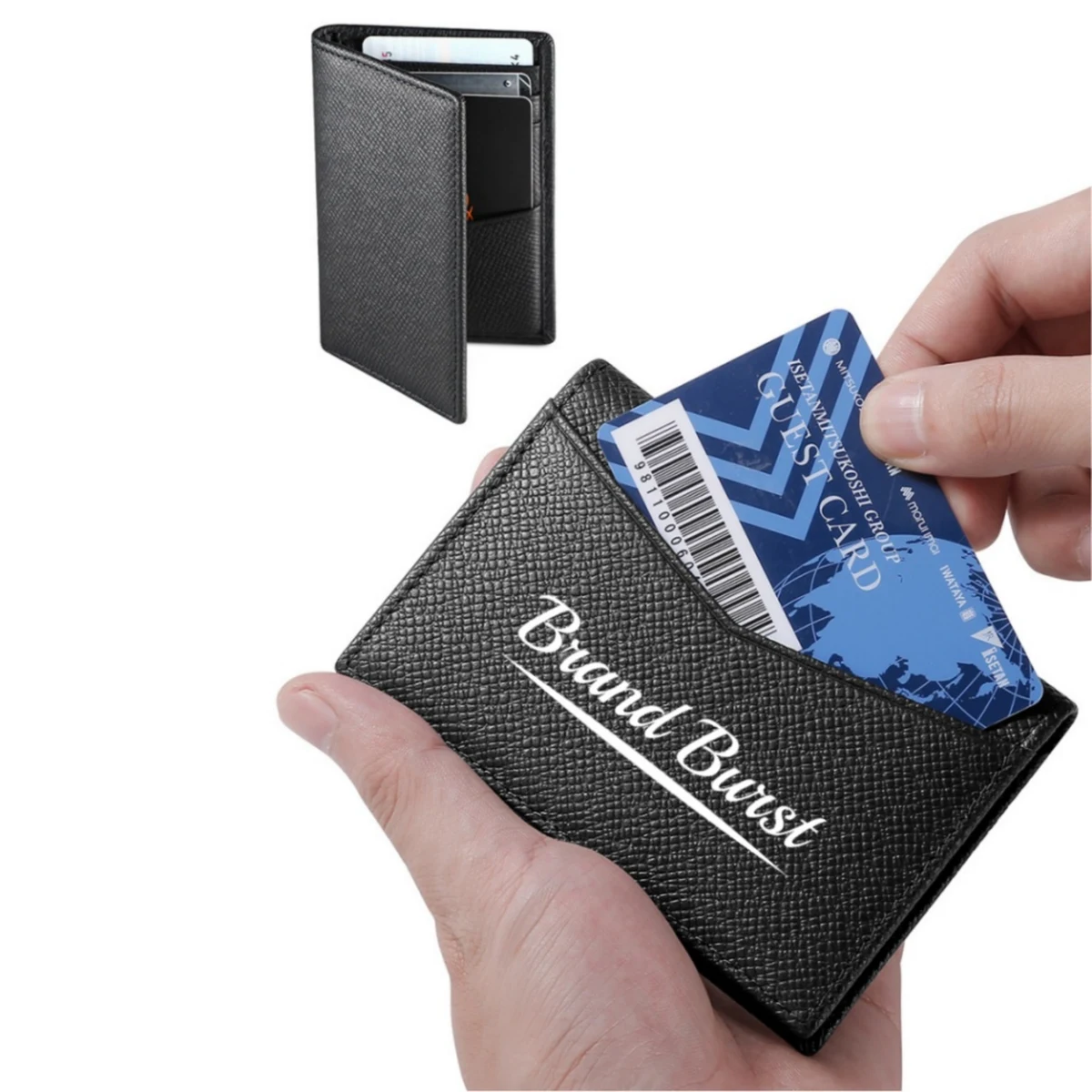 Premium Genuine Leather RFID Blocking Wallet 1