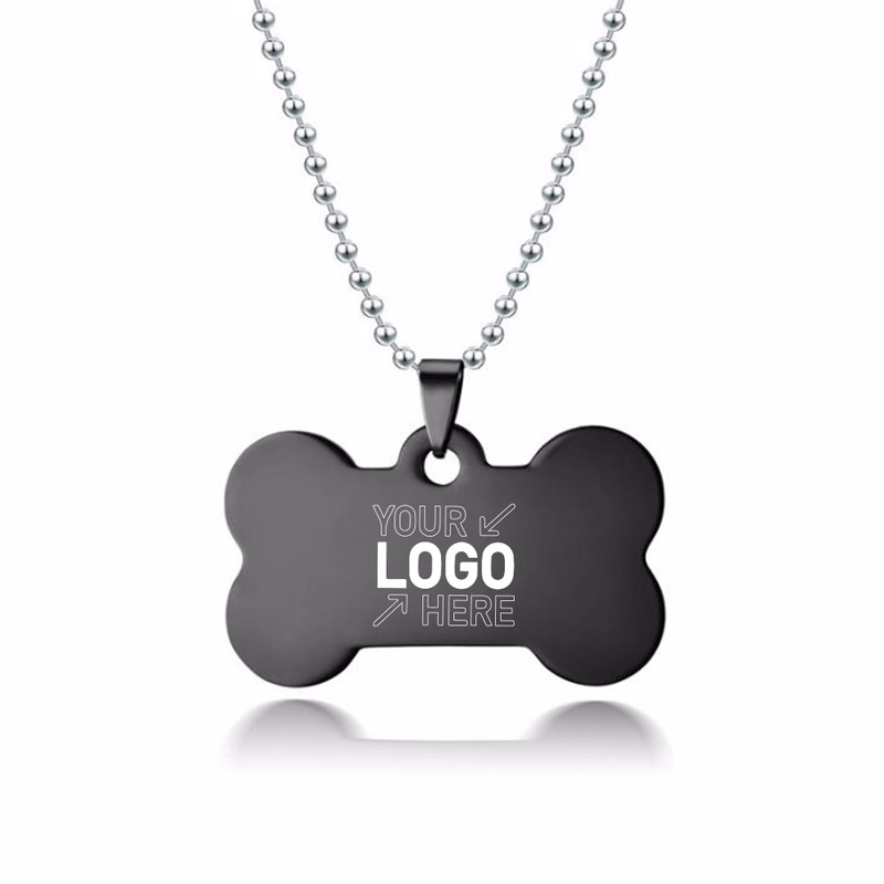 Stainless Steel Bone Pet Tag