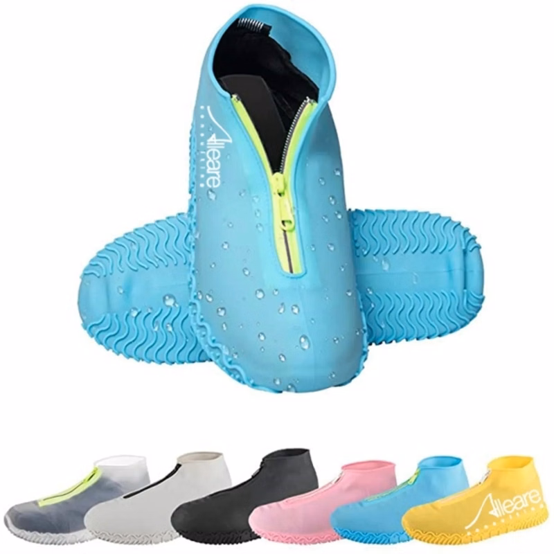 Rain Shoe Covers with Zipper