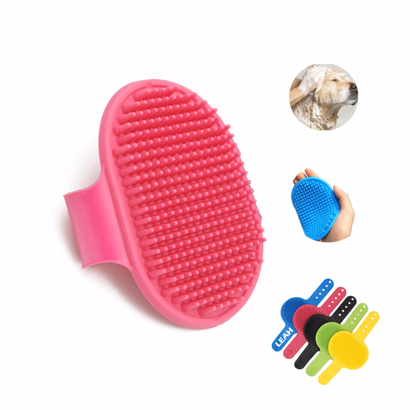 Dog & Cat Ruber Grooming Massage Brush