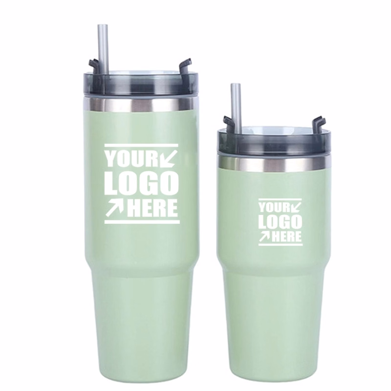 20 Oz 30Oz Insulated Tumbler With Lids And Straws