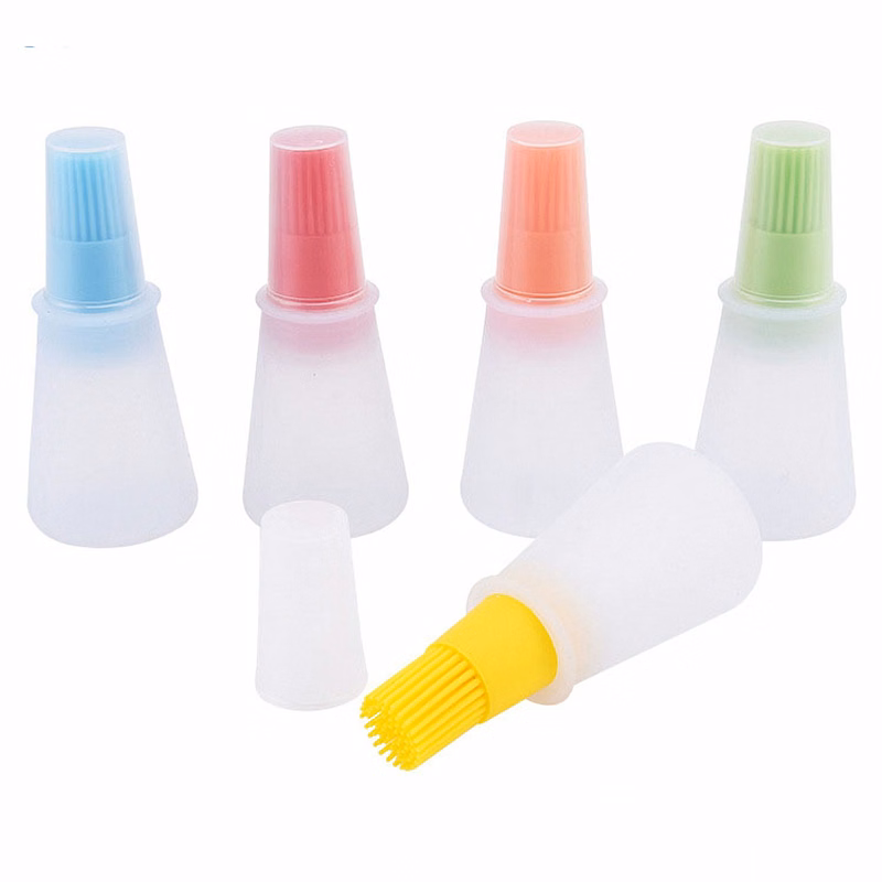 BBQ & Baking Silicone Oil Dispenser with Brush