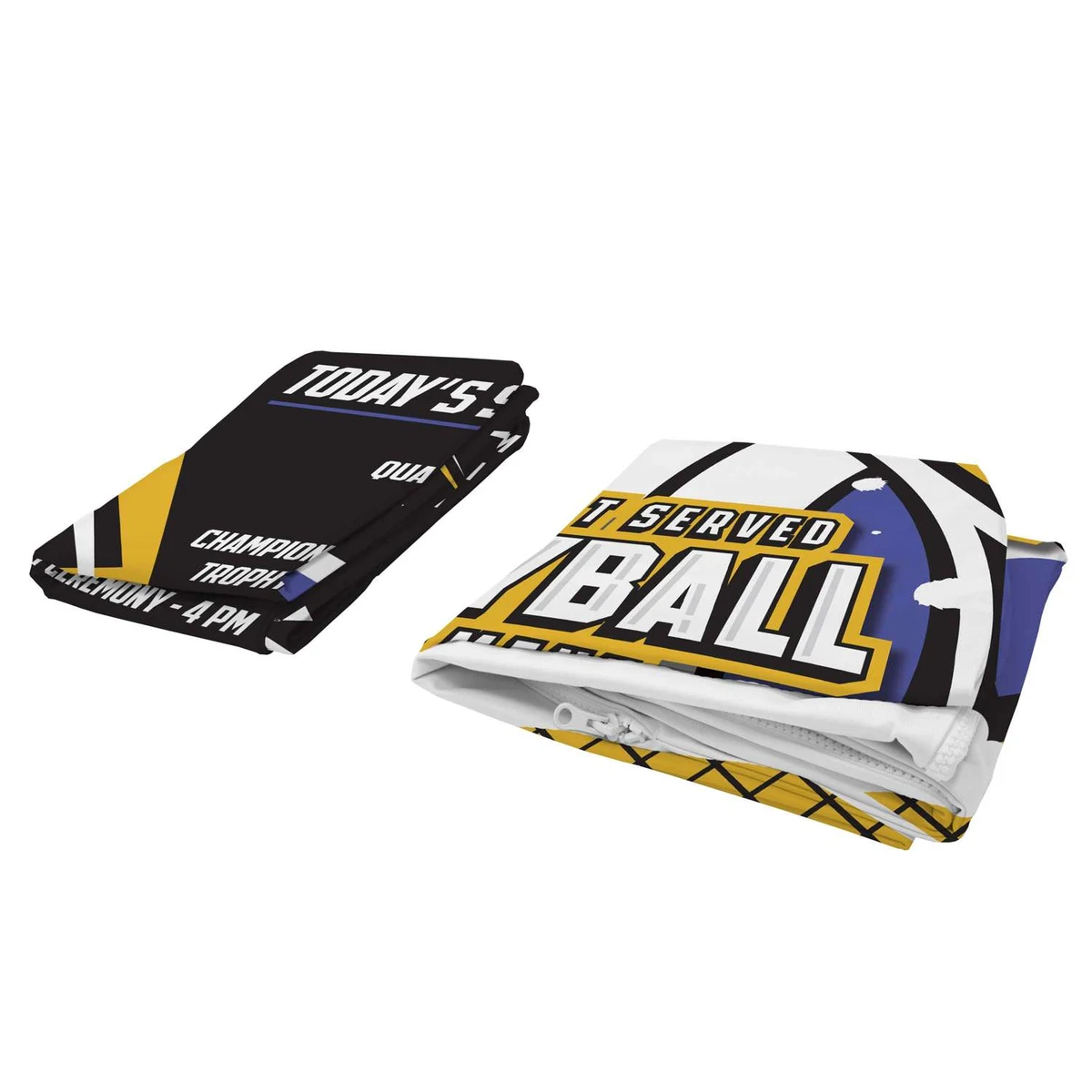 36" EuroFit™ Round Banner Graphic Covers (Top & Bottom) 1