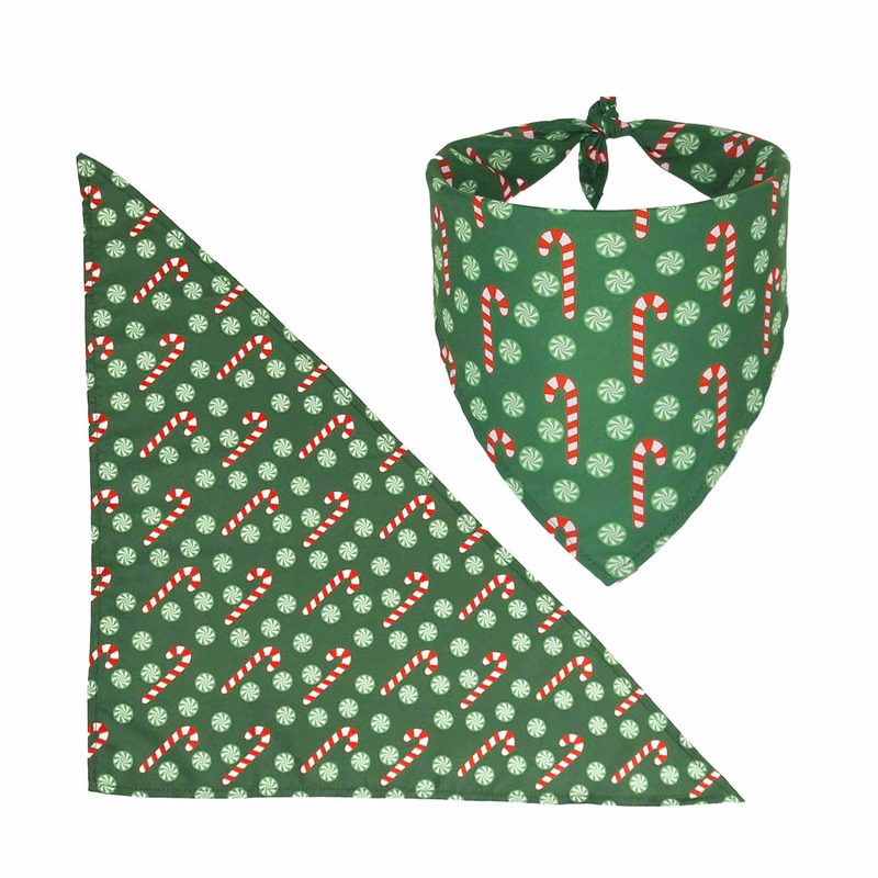 Custom Polyester Triangle Pet Bandana