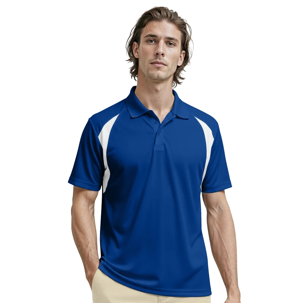 Men's Wicking Raglan Sleeve Polo 1