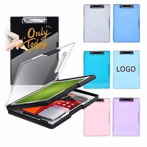 Clearview Clipboard with 2 Storage