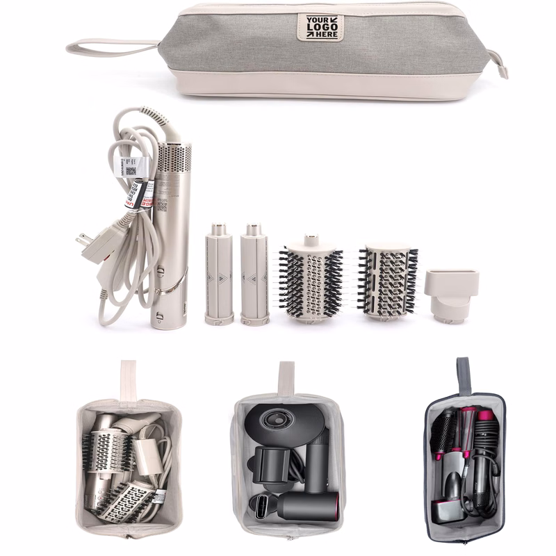 Dyson Airwrap Shark Flexstyle Hair Dryer Travel Case Complete Styler Attachments Pouch 
