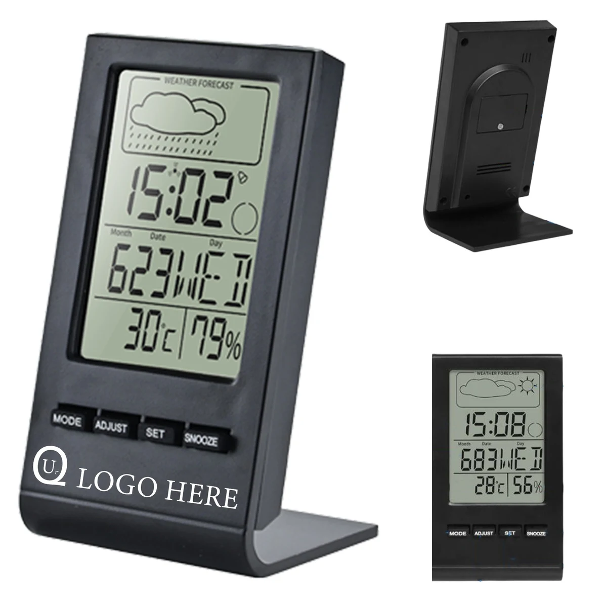 Moon Phase Digital Alarm Clock 1