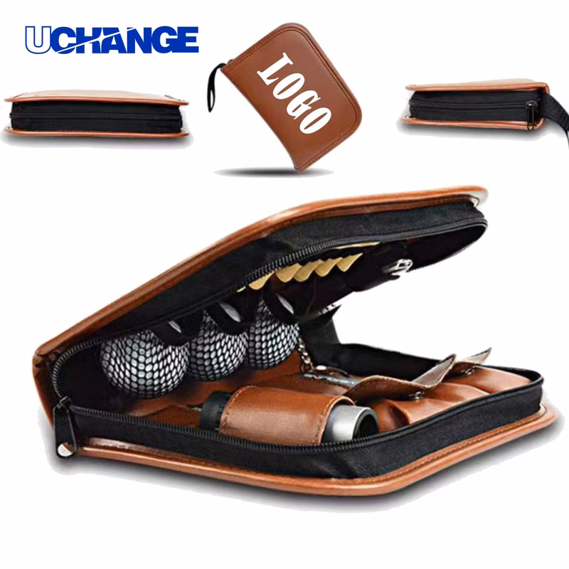 Leather Golf Tool Storage Bag