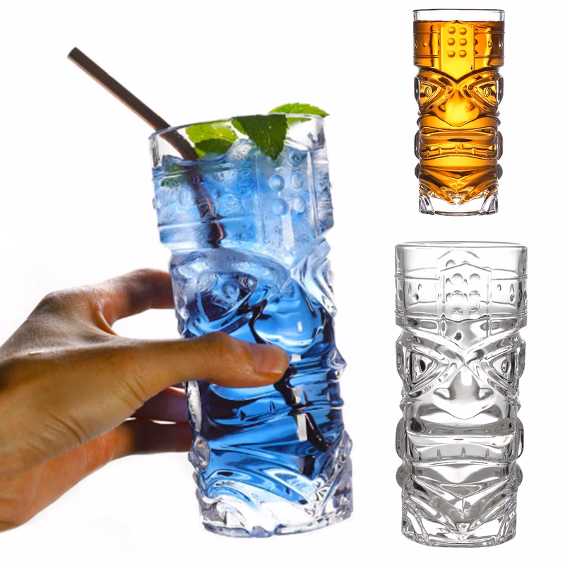 13.8 Oz Grimace Shaped Glass