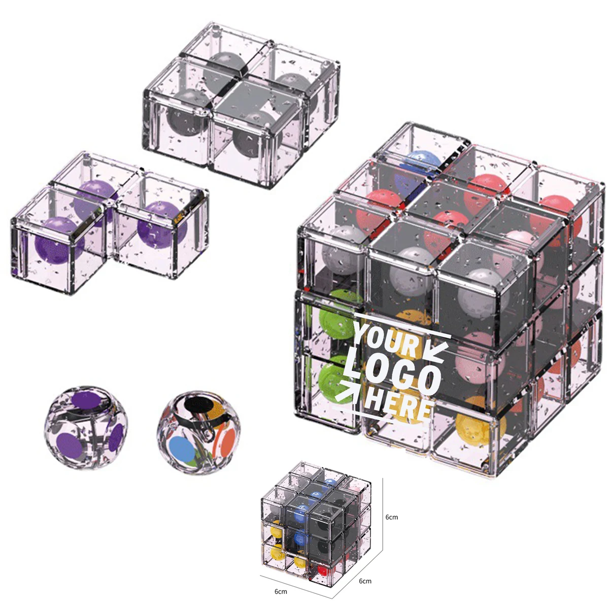 Fusion 3 x 3 Puzzle Maze Ball Skill Game 1