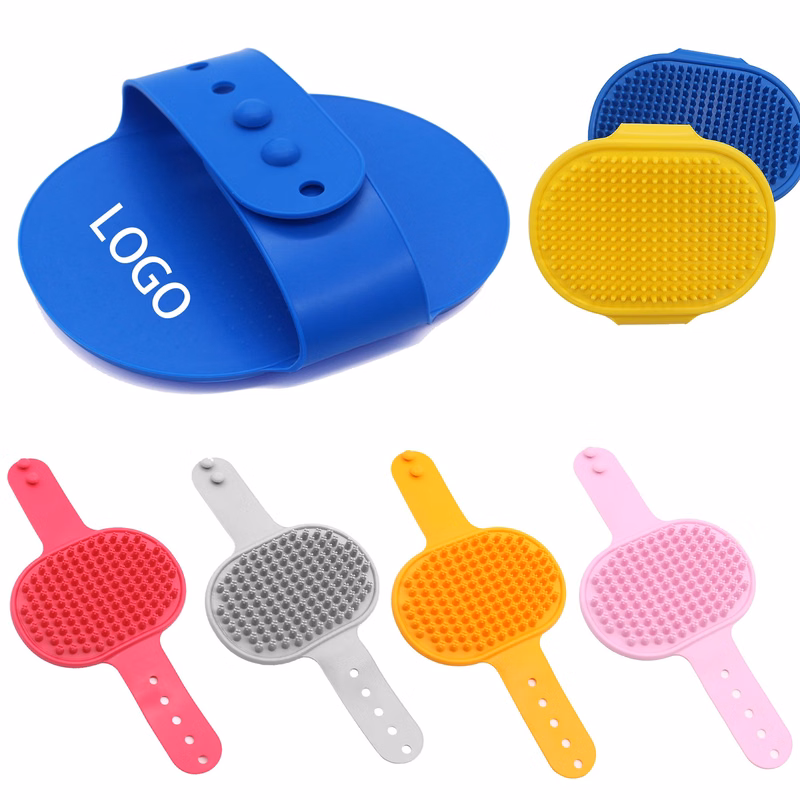 Silicone Pet Bath Massage Bath Gloves