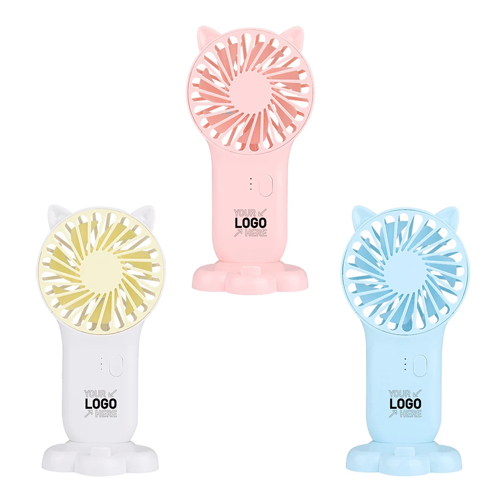 Mini Handheld Fan With Phone Holder 1