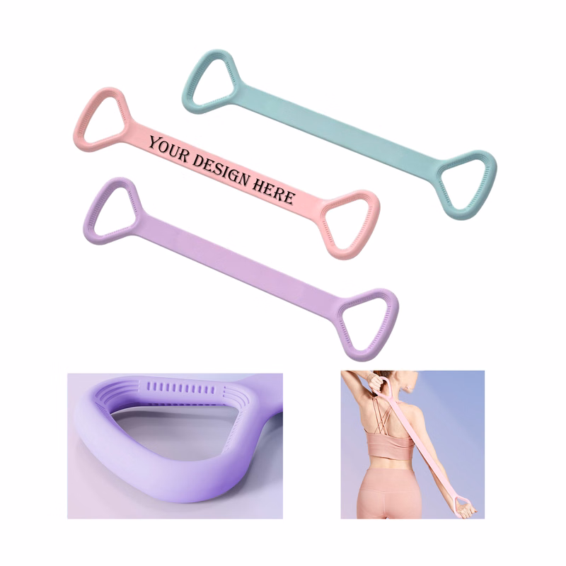 Figure Eight Resistance Pull Band For Yoga Stretch