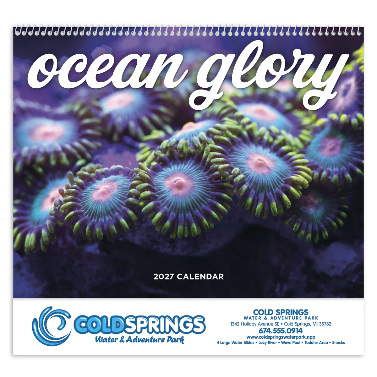 Good Value™ Ocean Glory - Spiral Calendar 1