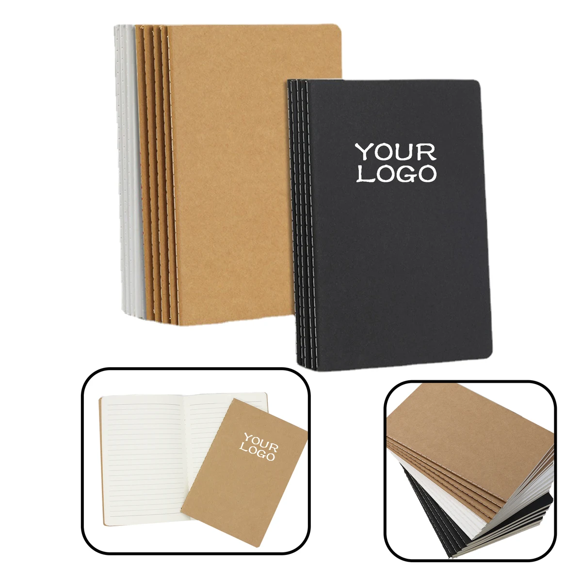 MOQ 20 PCS Promotional Notebook 1