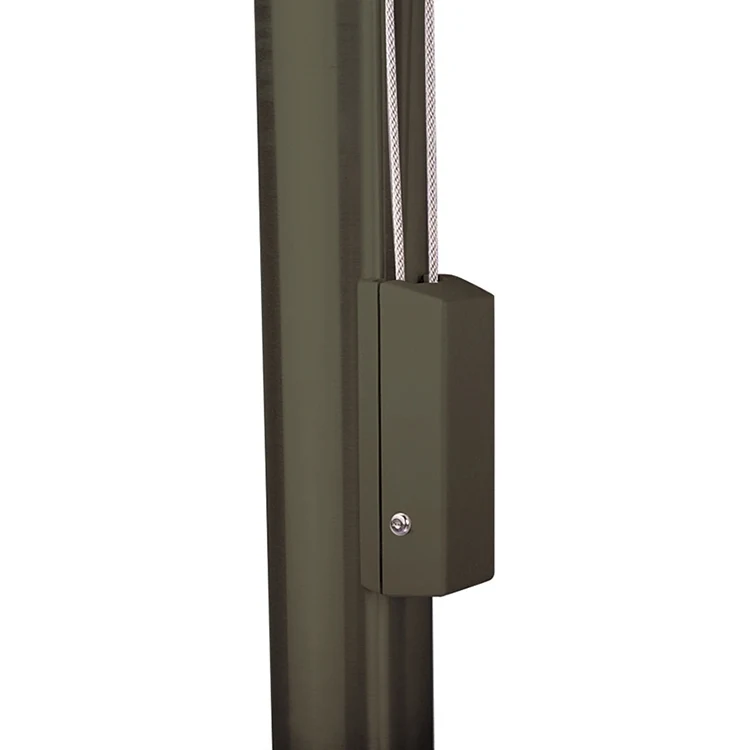 Bronze Cleat Cover Box for 4-12" Diameter Pole 1