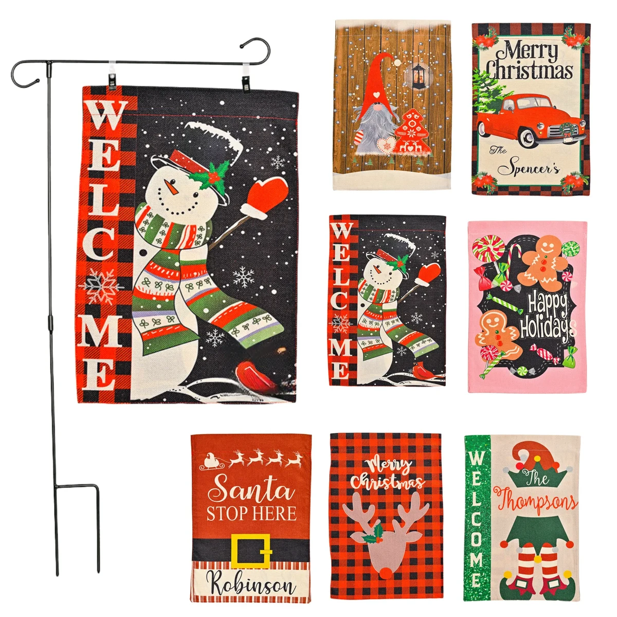 Christmas Garden Flag 1