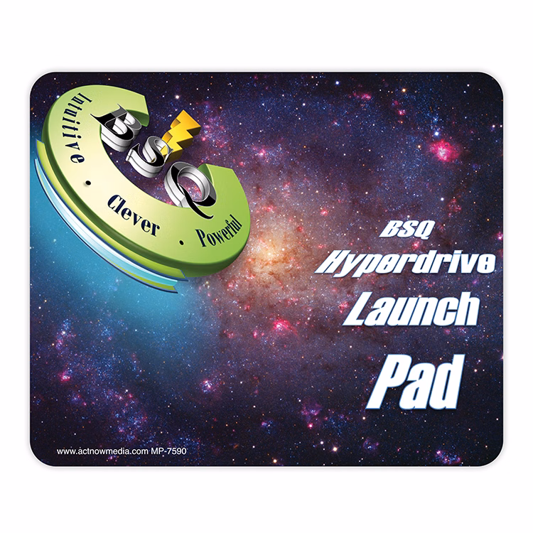 DuraTrac Matte Plus Hard Surface Mouse Pad w/Heavy-Duty Rubber Backing (7.5"x9"x1/16")