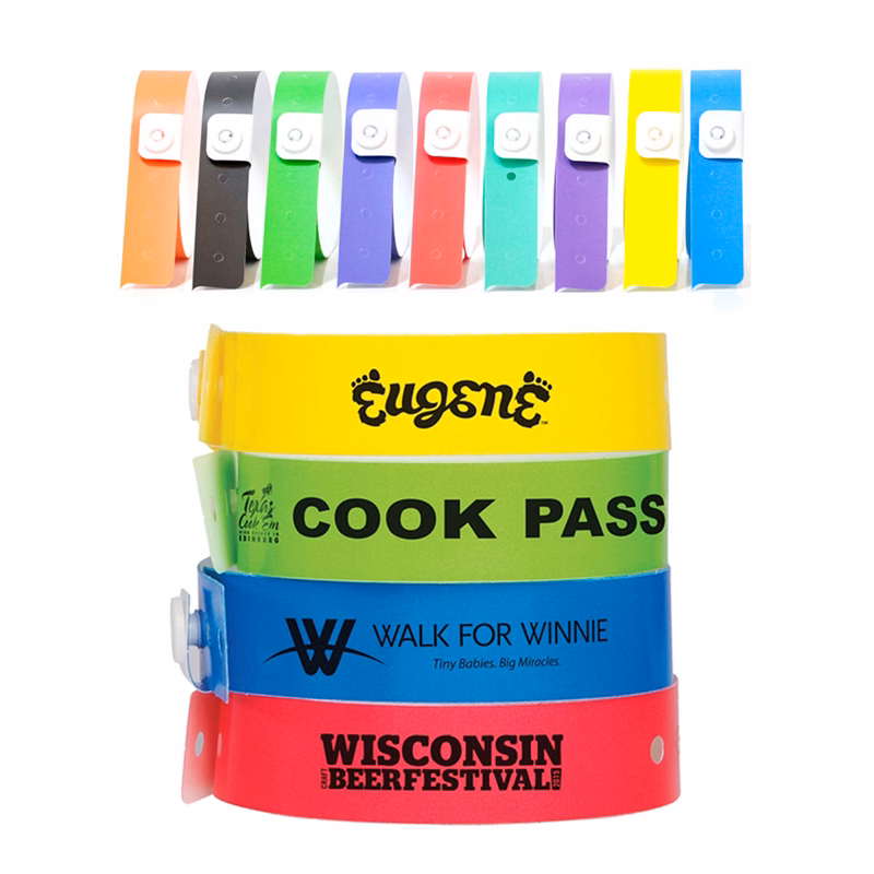 Durable L-Style Plastic Bracelets