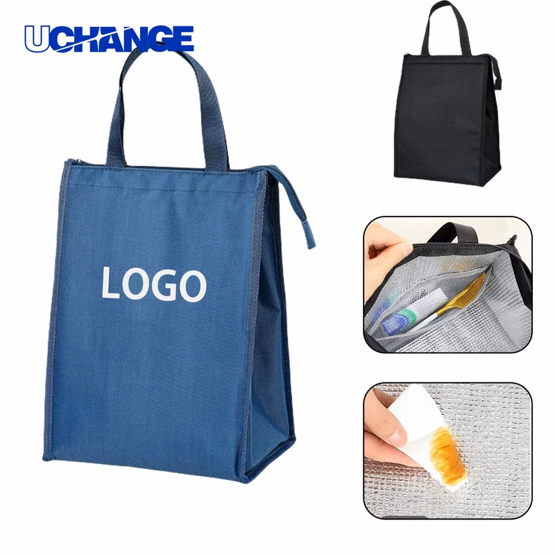 600D Oxford Cloth Insulated Meal Bag Organizer