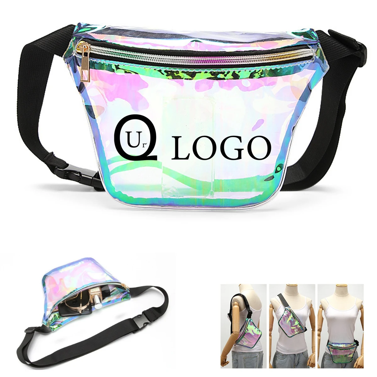 Laser Fanny Pack Waist Bag 1
