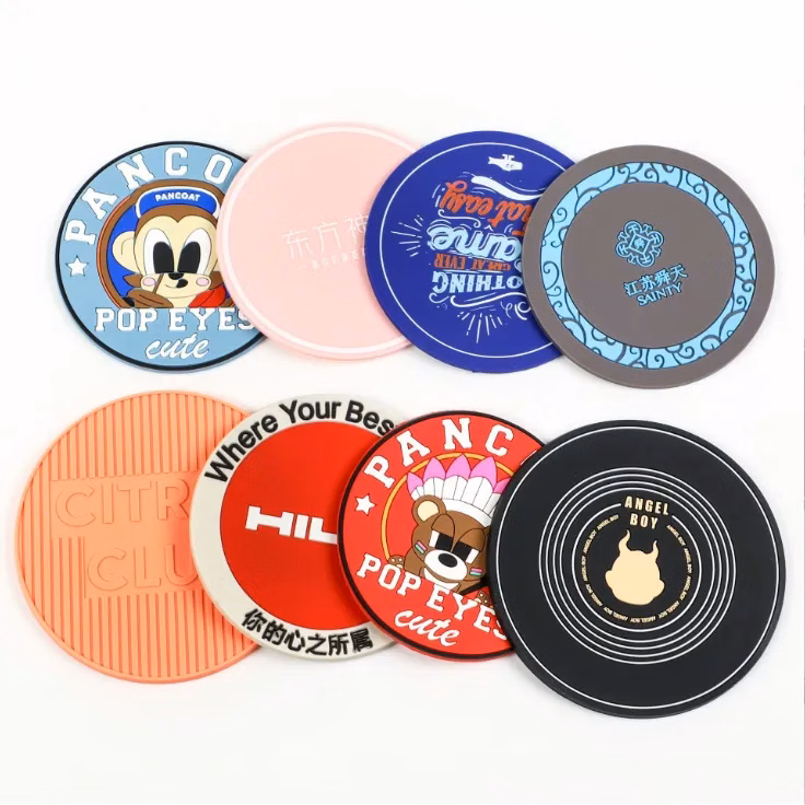 Silicone Gripper Pads Non-Slip Jar Opener Round Coaster