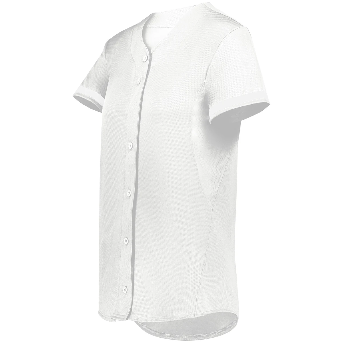 Girls Cutter+ Full Button Softball Jersey 1