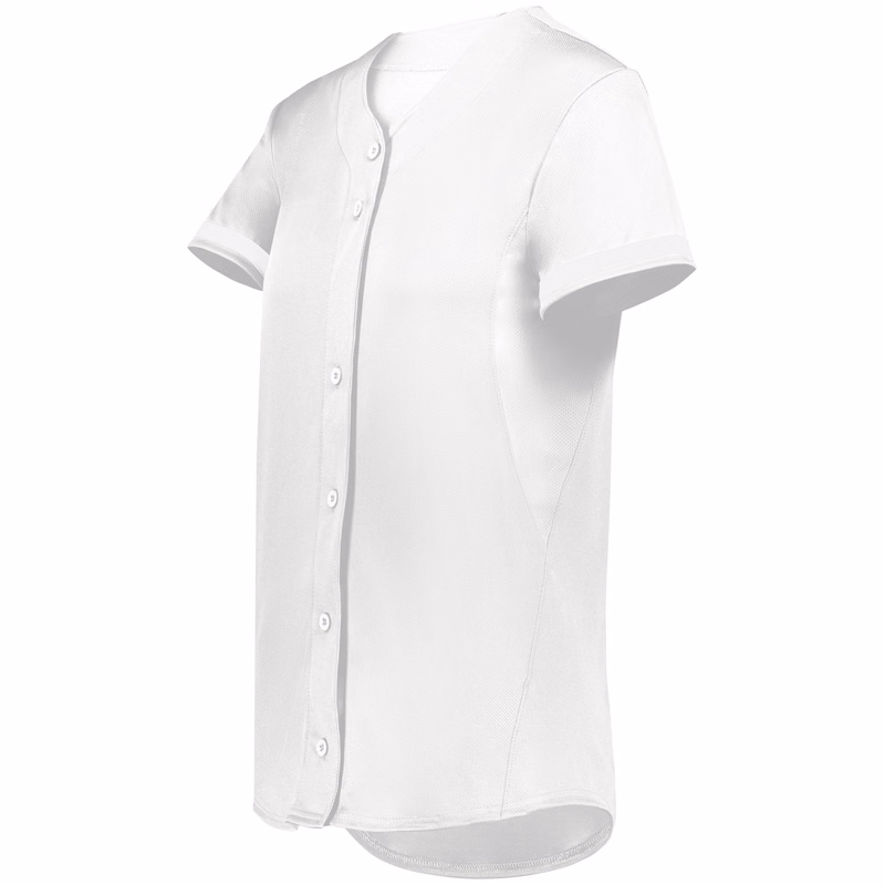 Girls Cutter+ Full Button Softball Jersey