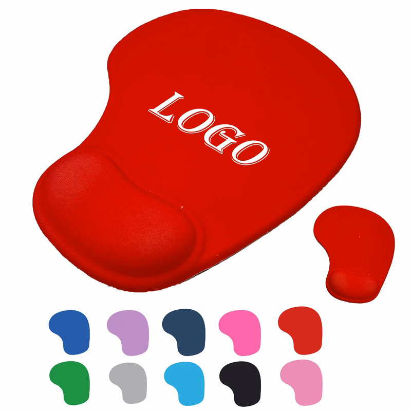 Non-Slip PU Base Wrist Rest Memory Mouse Pad