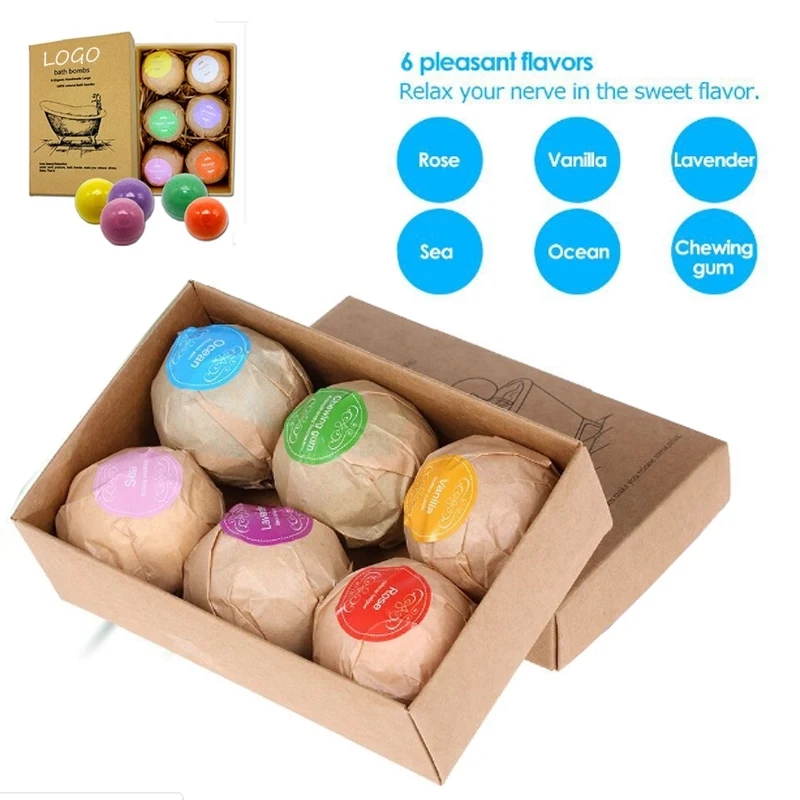 Bath Bomb Set of 6 1